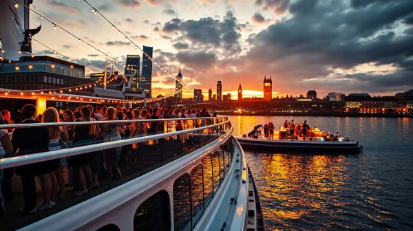 Top reasons to choose a London party boat for your event
